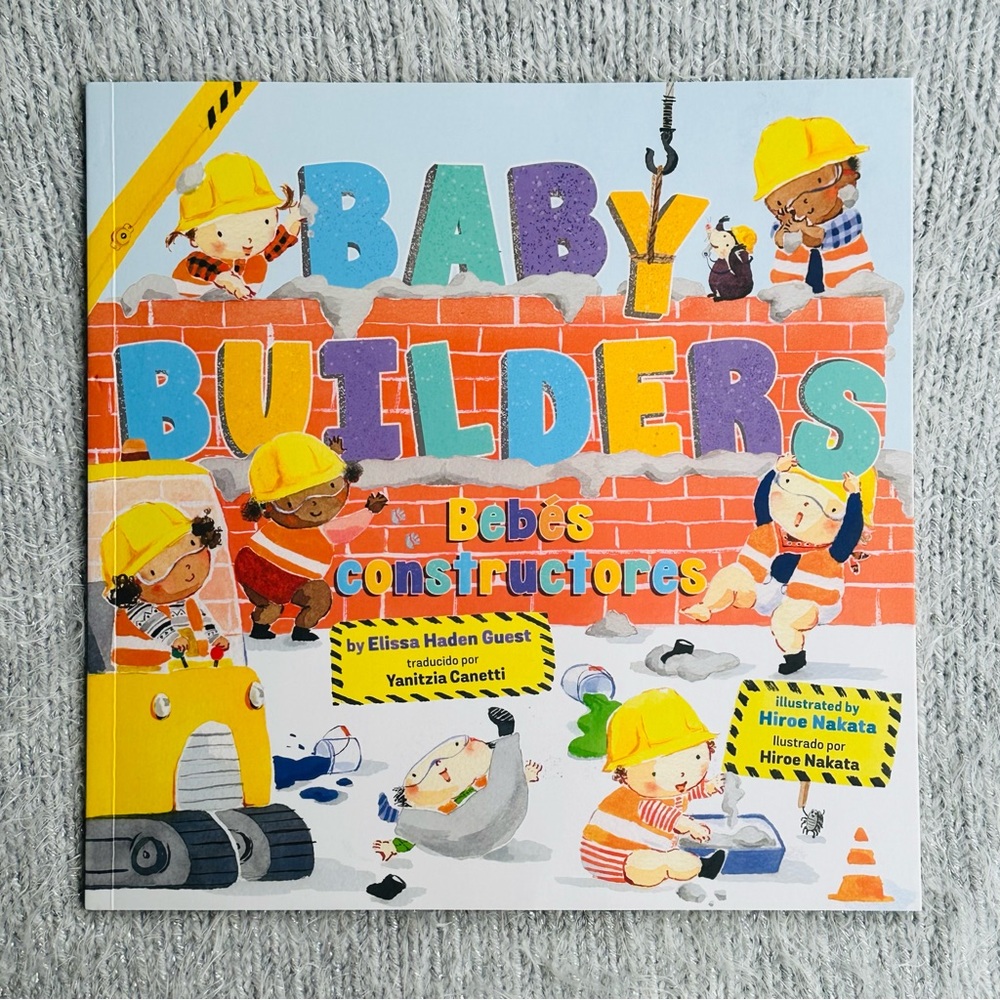 NEW Baby Builders Bilingual Picture Book Paperback